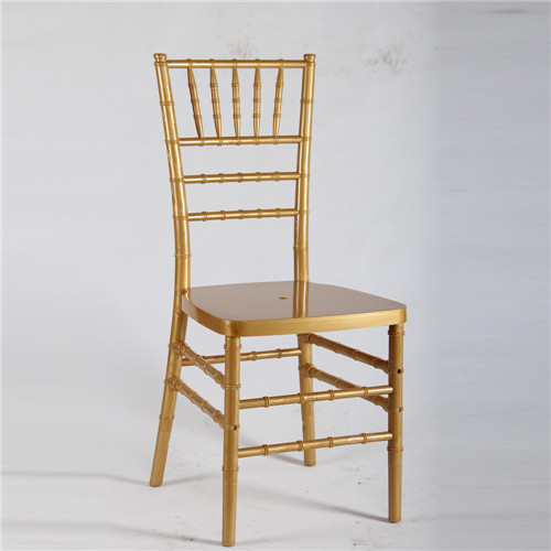Gold PC resin Wedding Event Chiavari Chair Tiffany Chair