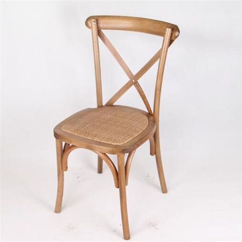 Wood wedding chairs