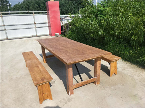 Solid Wood Farm Tables